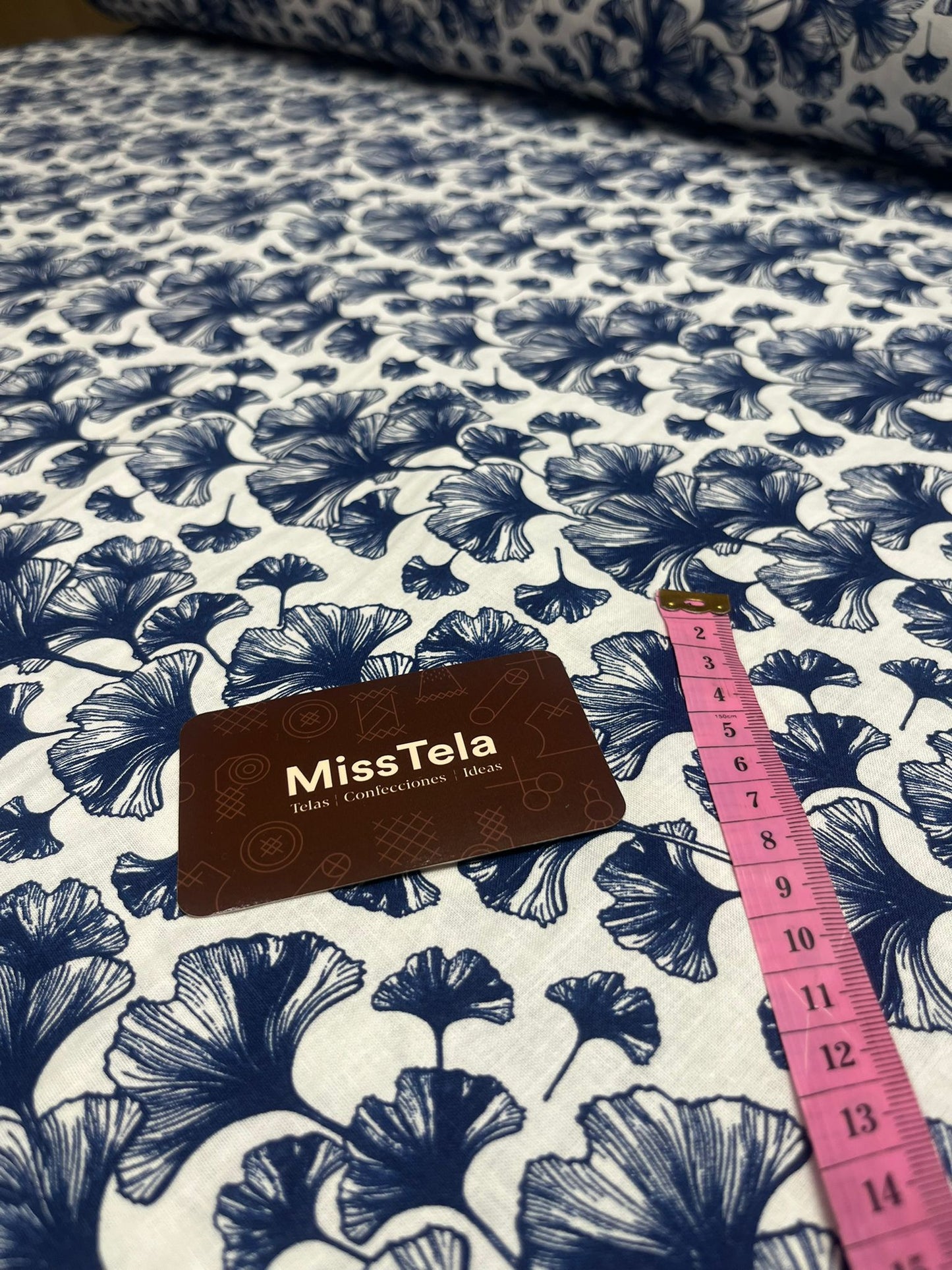 Tela Ginkgo Azul