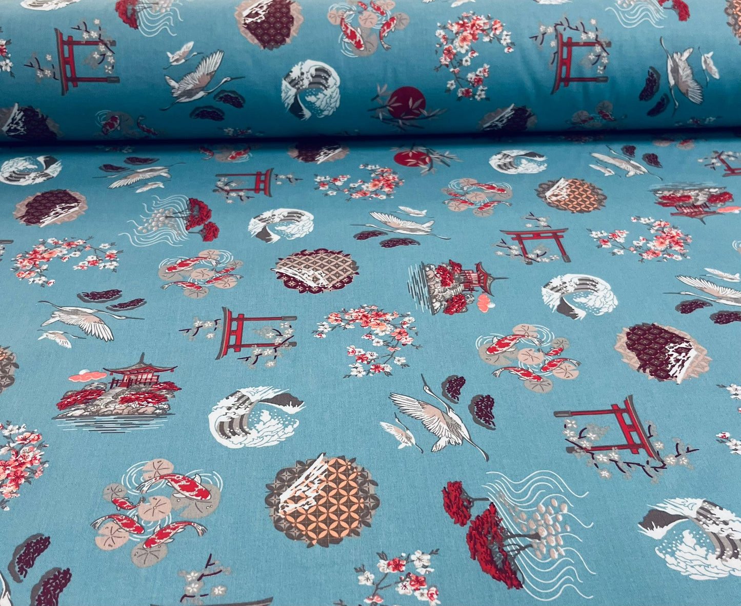 Tela Japonesa Azul