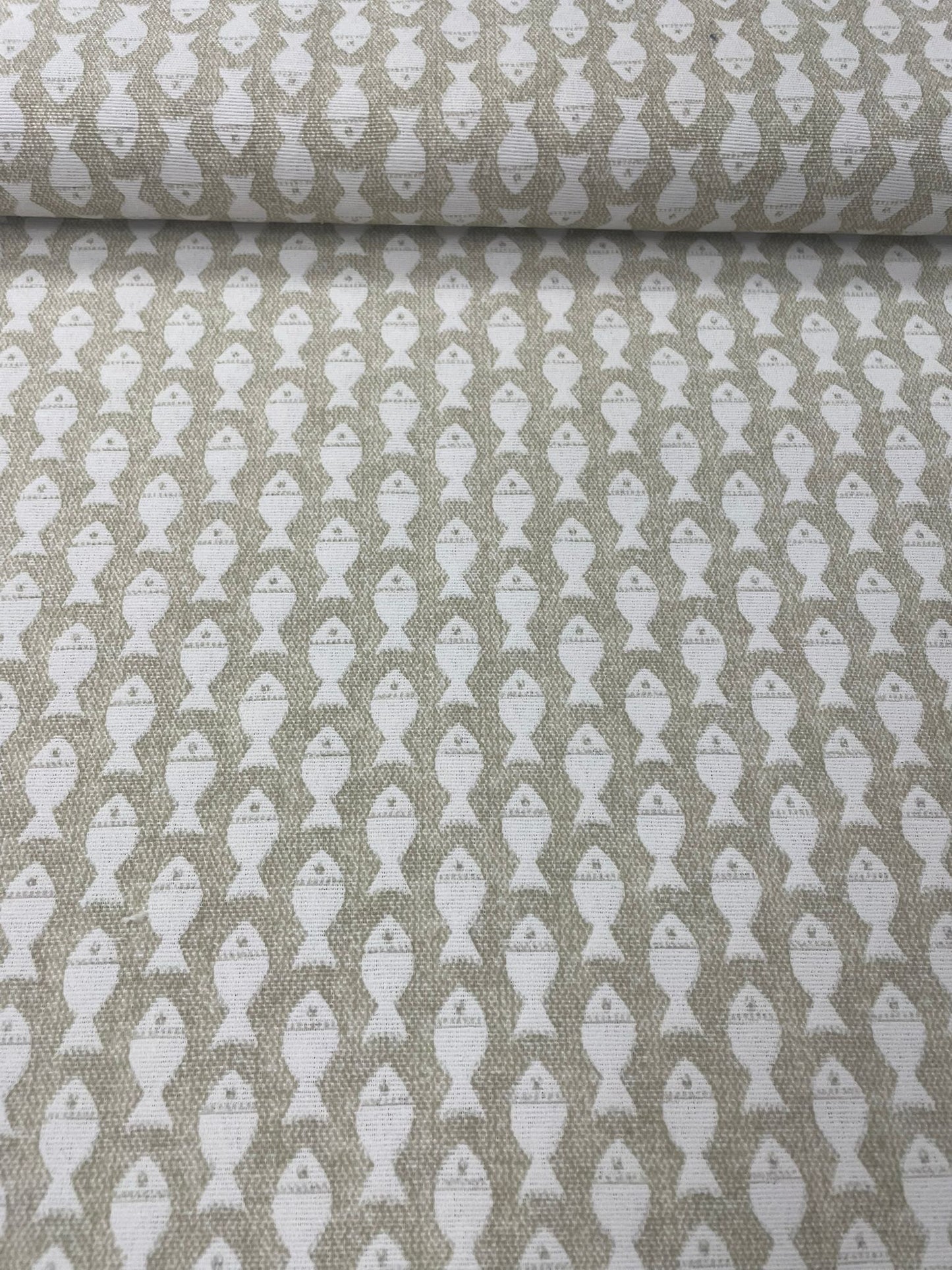 Loneta Peces Beige