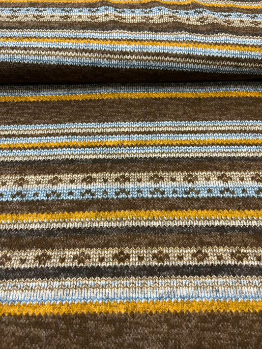 Brown Striped Dot