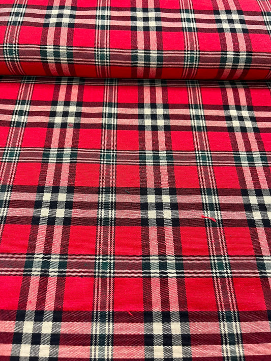Tartan Algodón y Poliéster