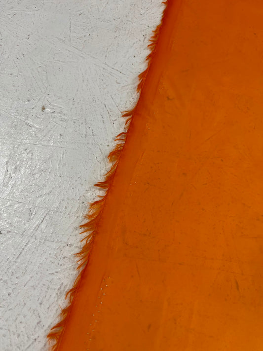 Forro naranja acetato - orillo