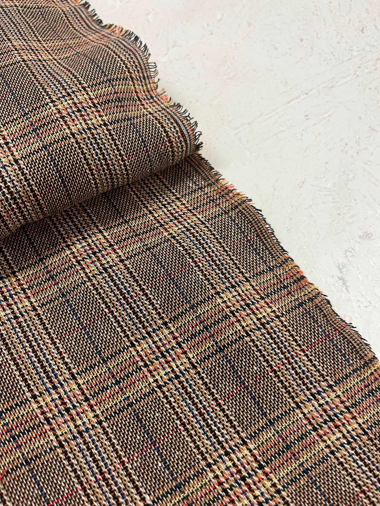 Cuadro Tartan Marrón