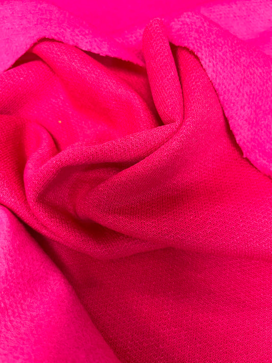 Fuchsia Fleece Sweatshirt