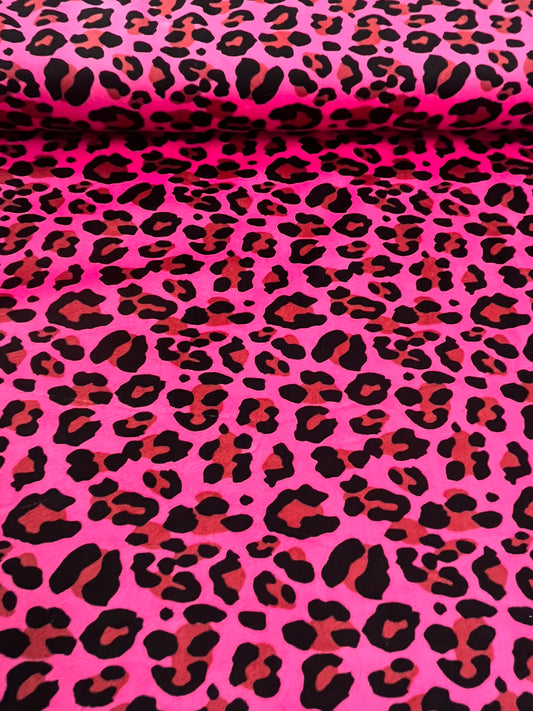 Fuchsia Leopard Plush Toy