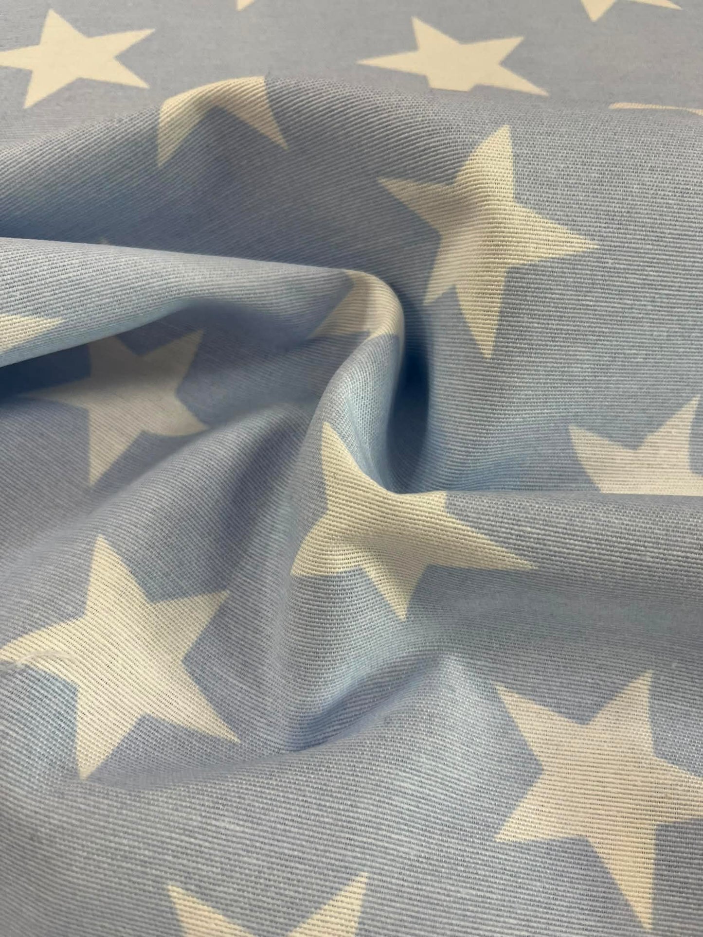 Loneta Estrellas Celeste