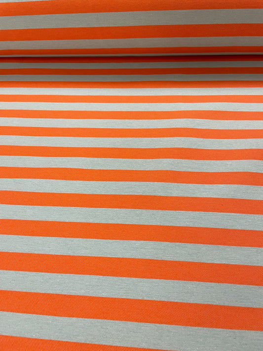Sarga rayas naranja-gris