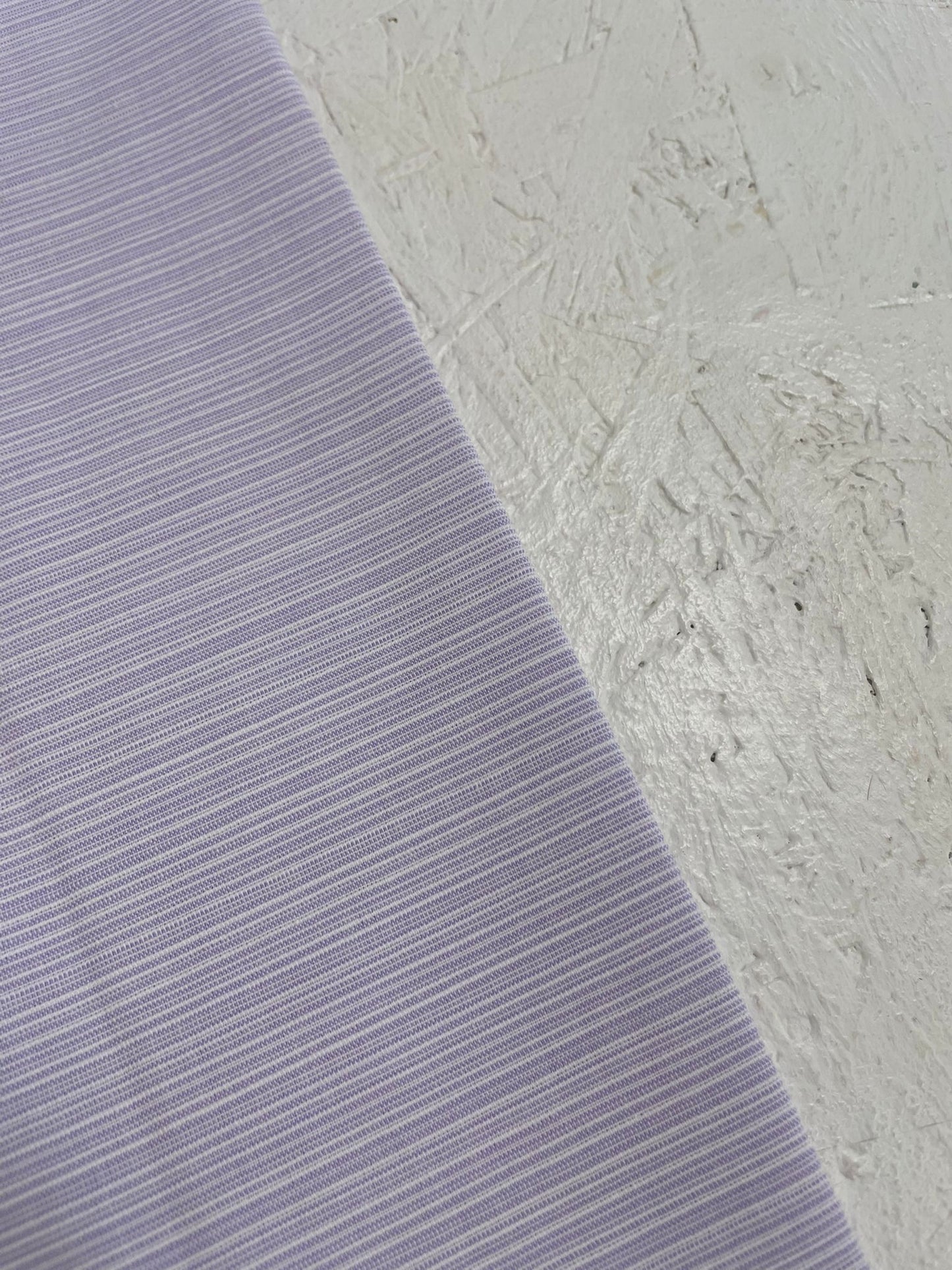 Algodón rayas relieve lila - detalle