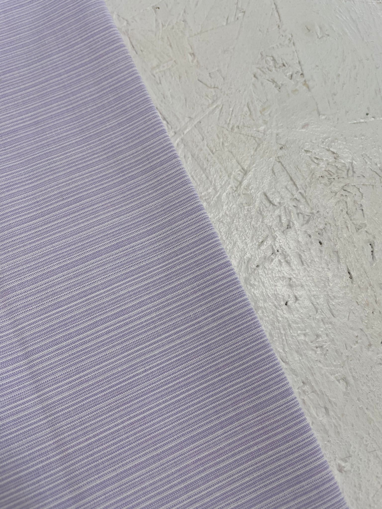 Algodón rayas relieve lila - detalle
