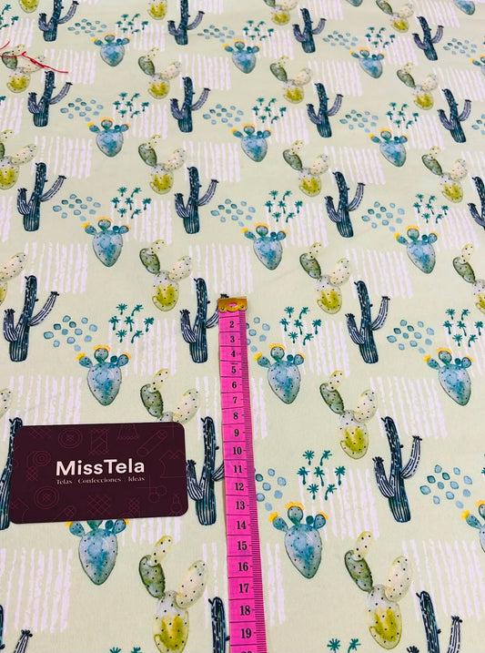 Tela Cactus Verde
