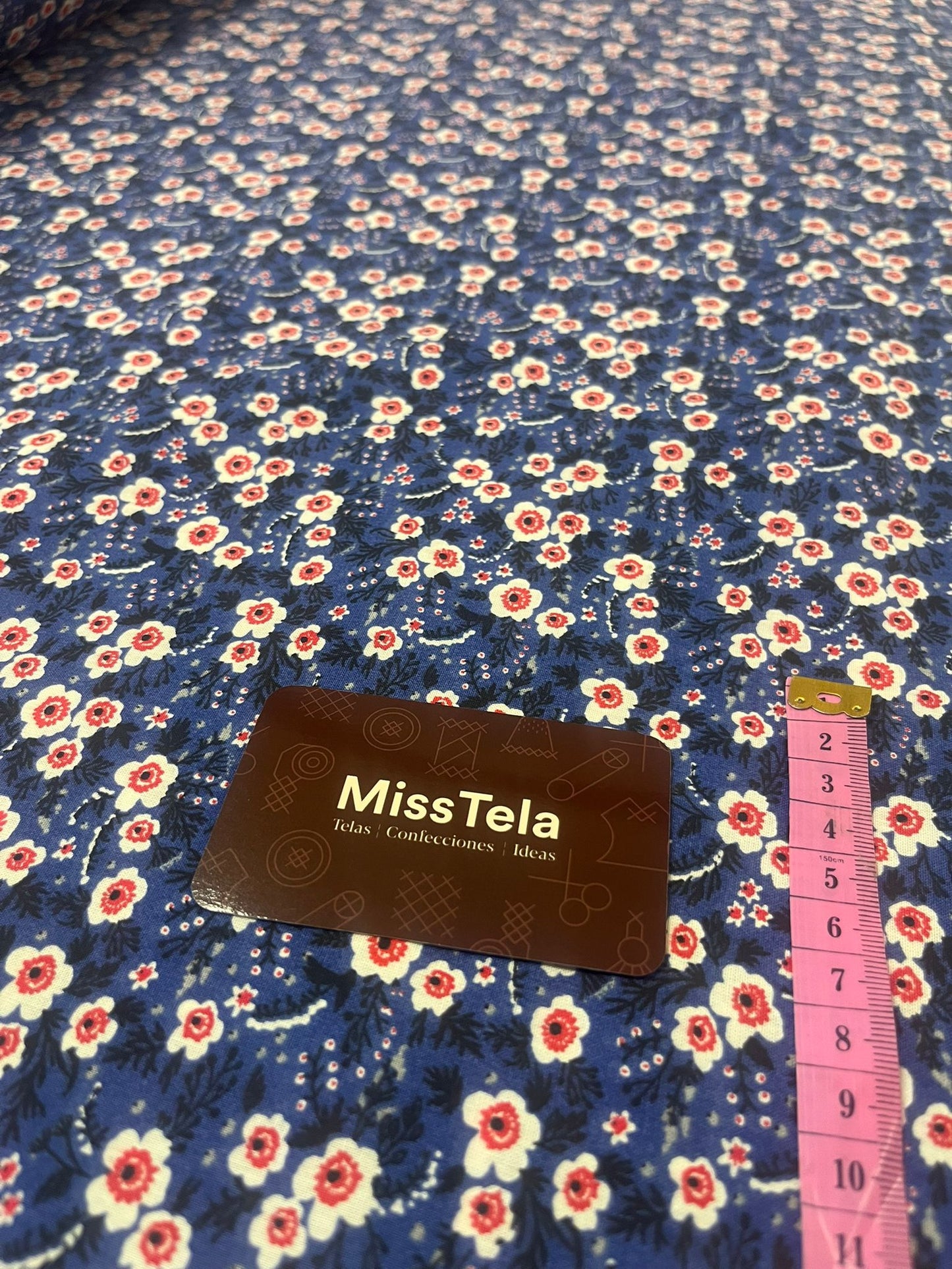 Tela Poppy Azul