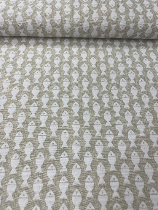 Loneta Peces Beige