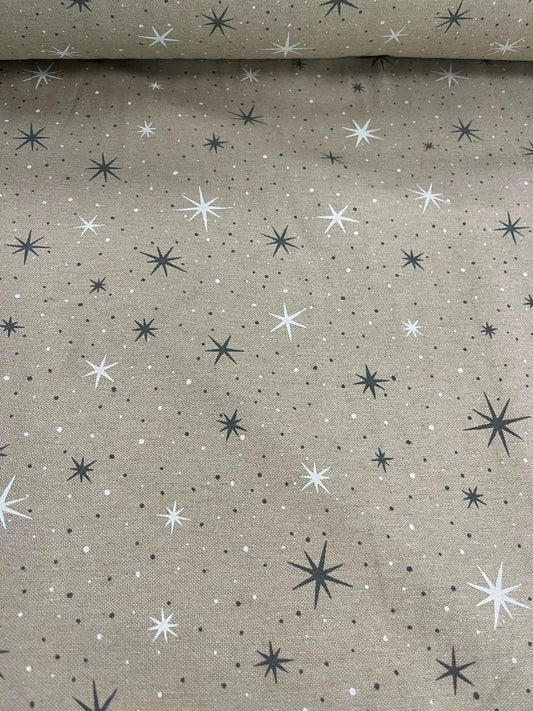 Loneta Culla Estrellas Navidad 280 cm
