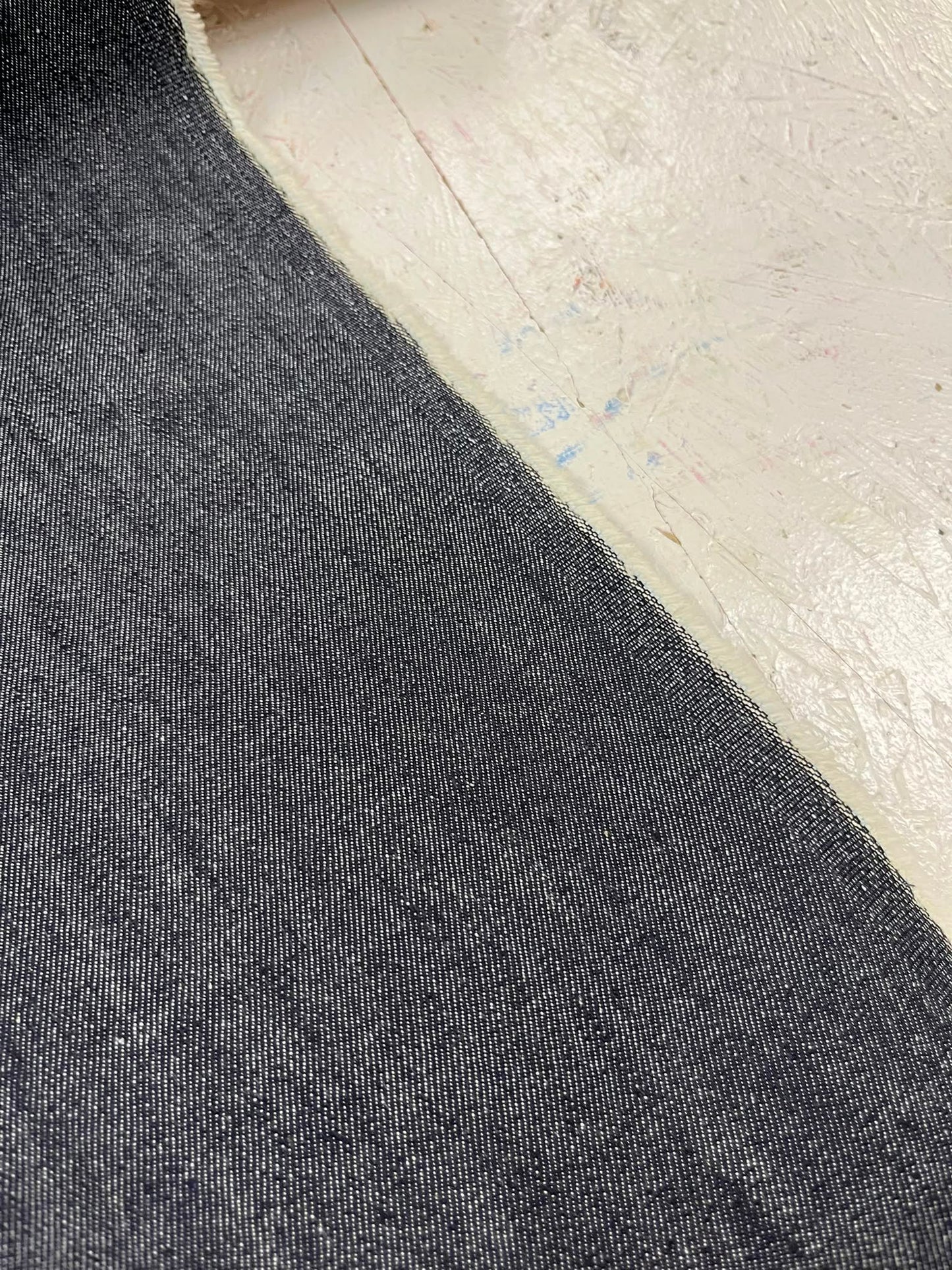 Tela Vaquera Azul Grisáceo