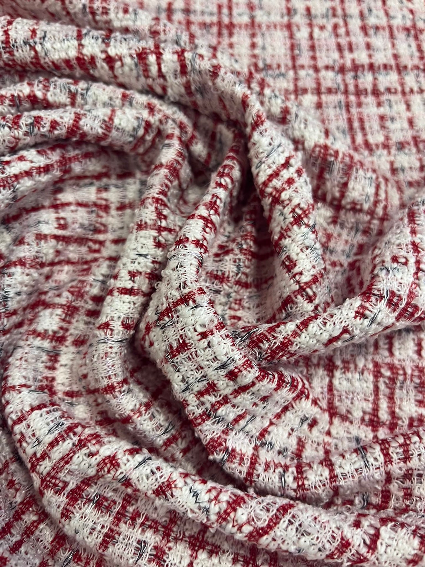 Tweed Chanel Burdeos