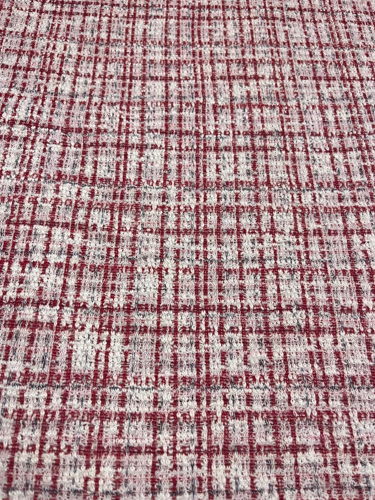 Tweed Chanel Burdeos