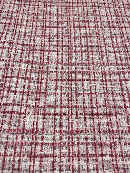 Tweed Chanel Burdeos