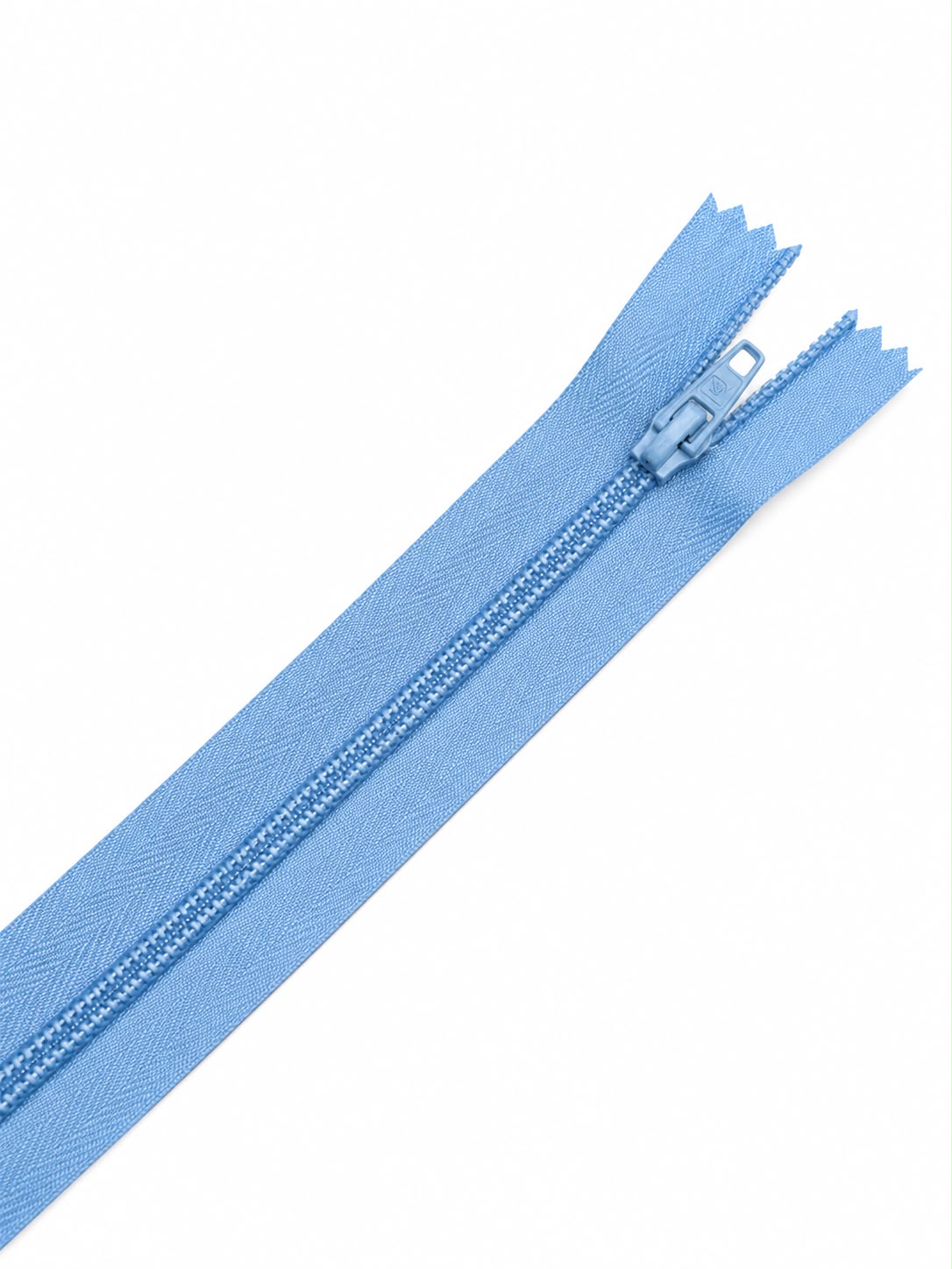 Cremallera 40 cm Celeste