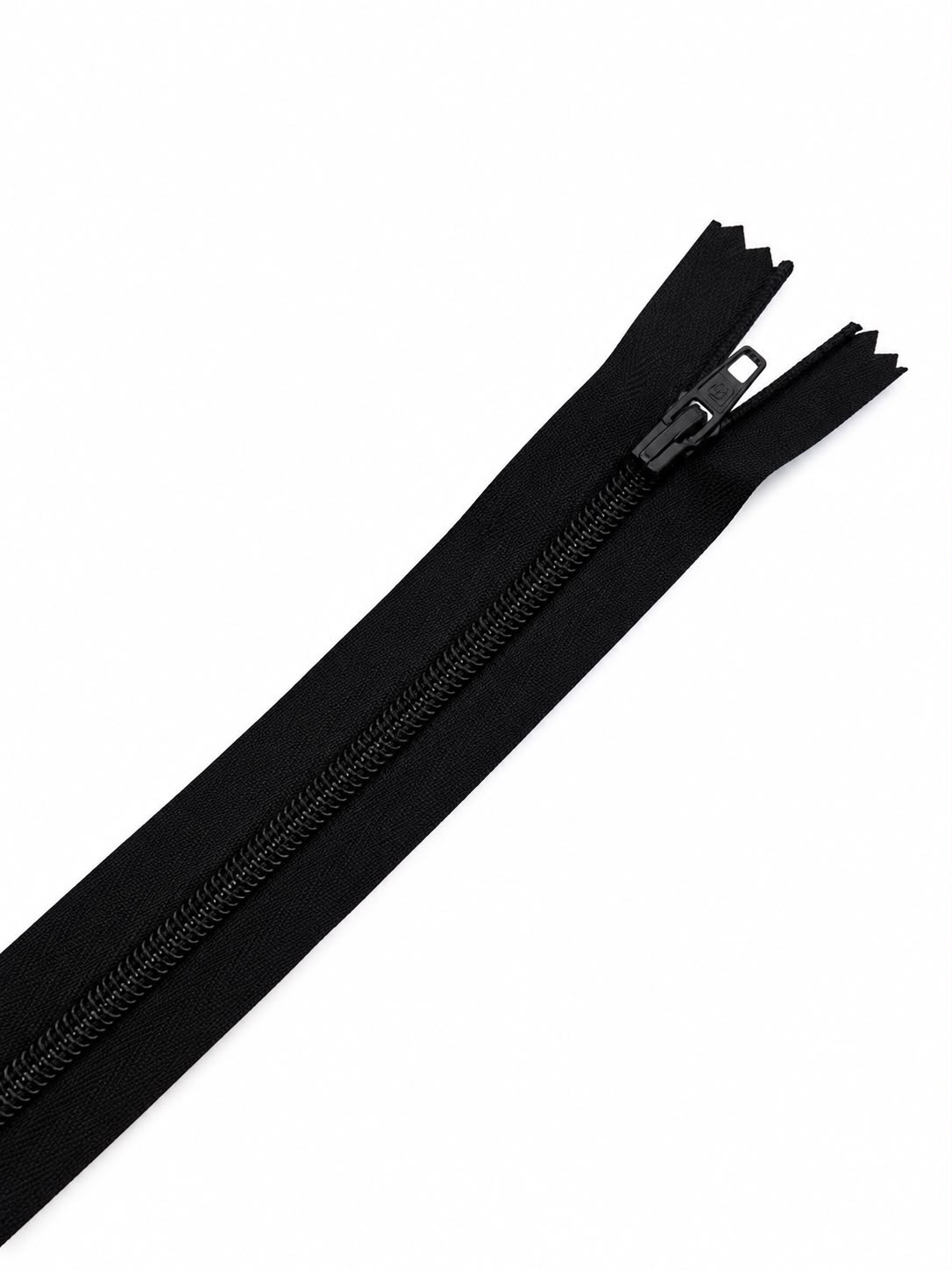 Cremallera 40 cm Negra