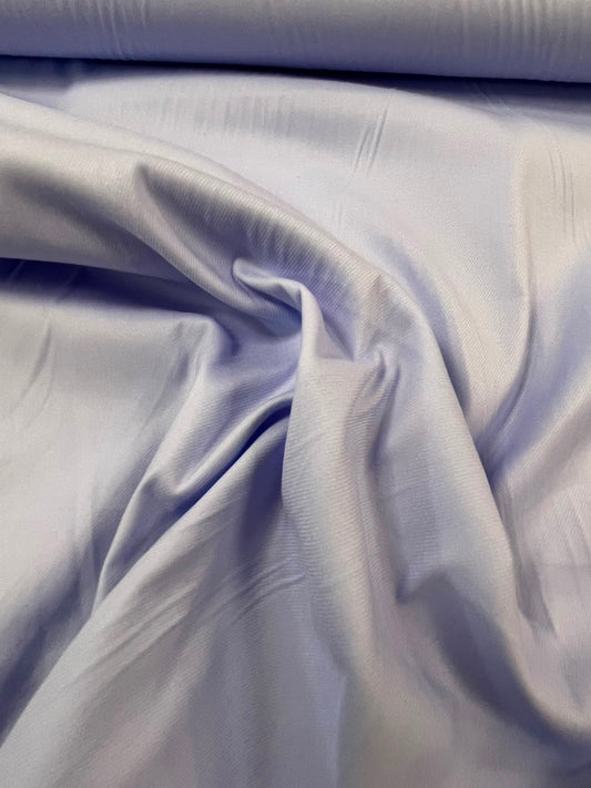 Lavender Blue Stretch Poplin
