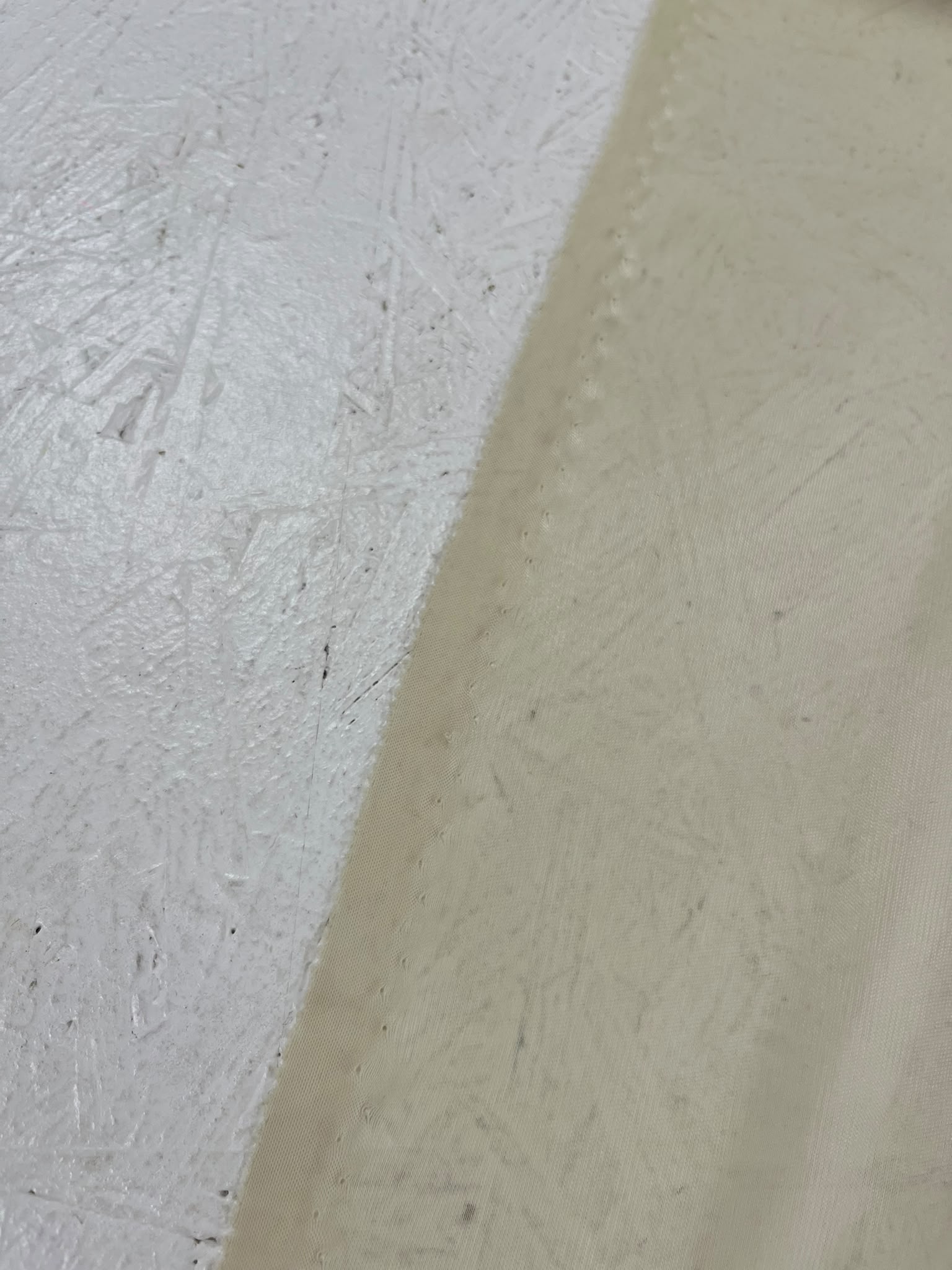 Forro elástico combinación beige - orillo