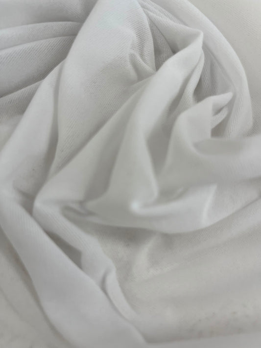 Forro bañador blanco - detalle caída