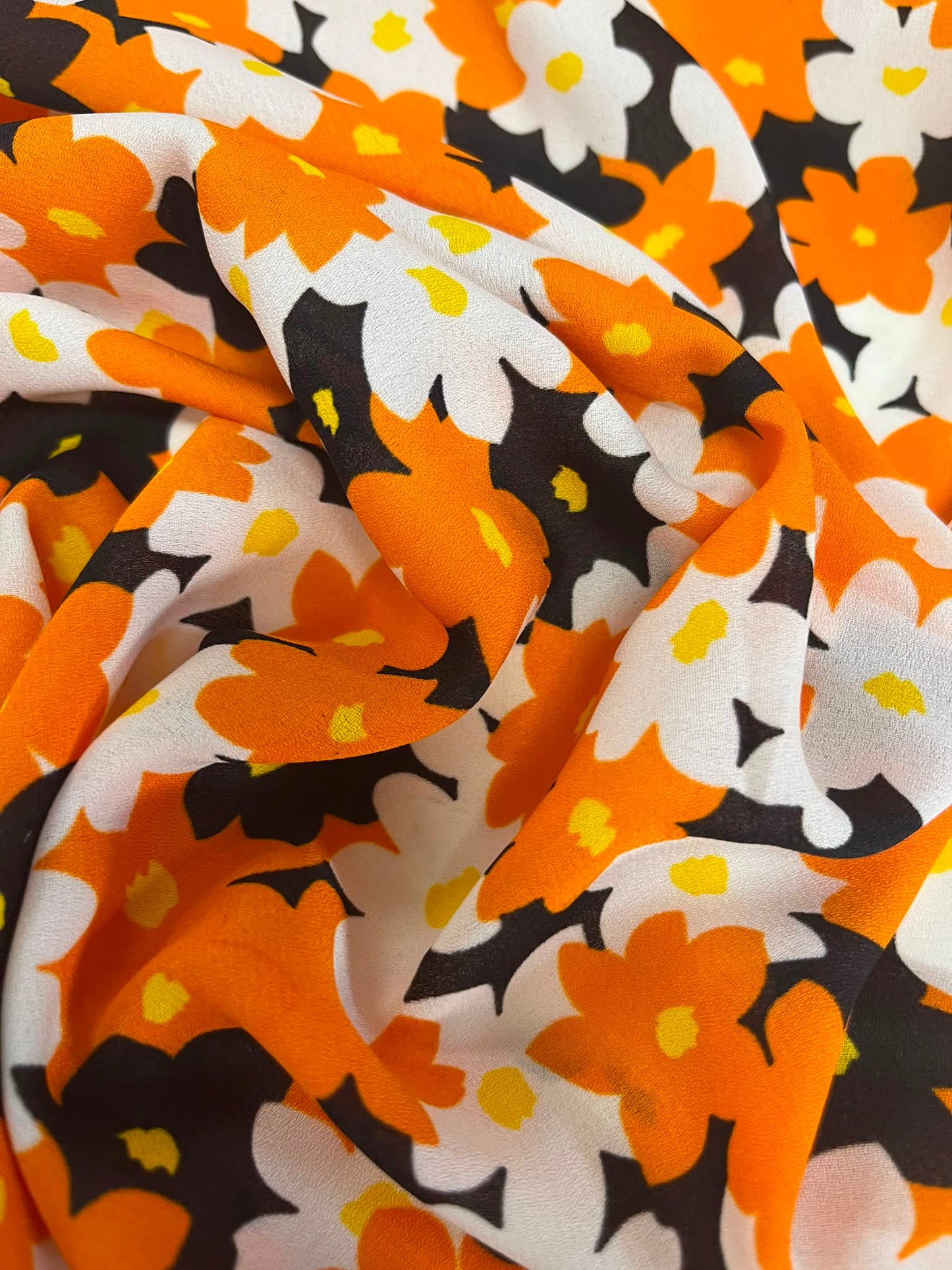 Gasa Flor Naranja