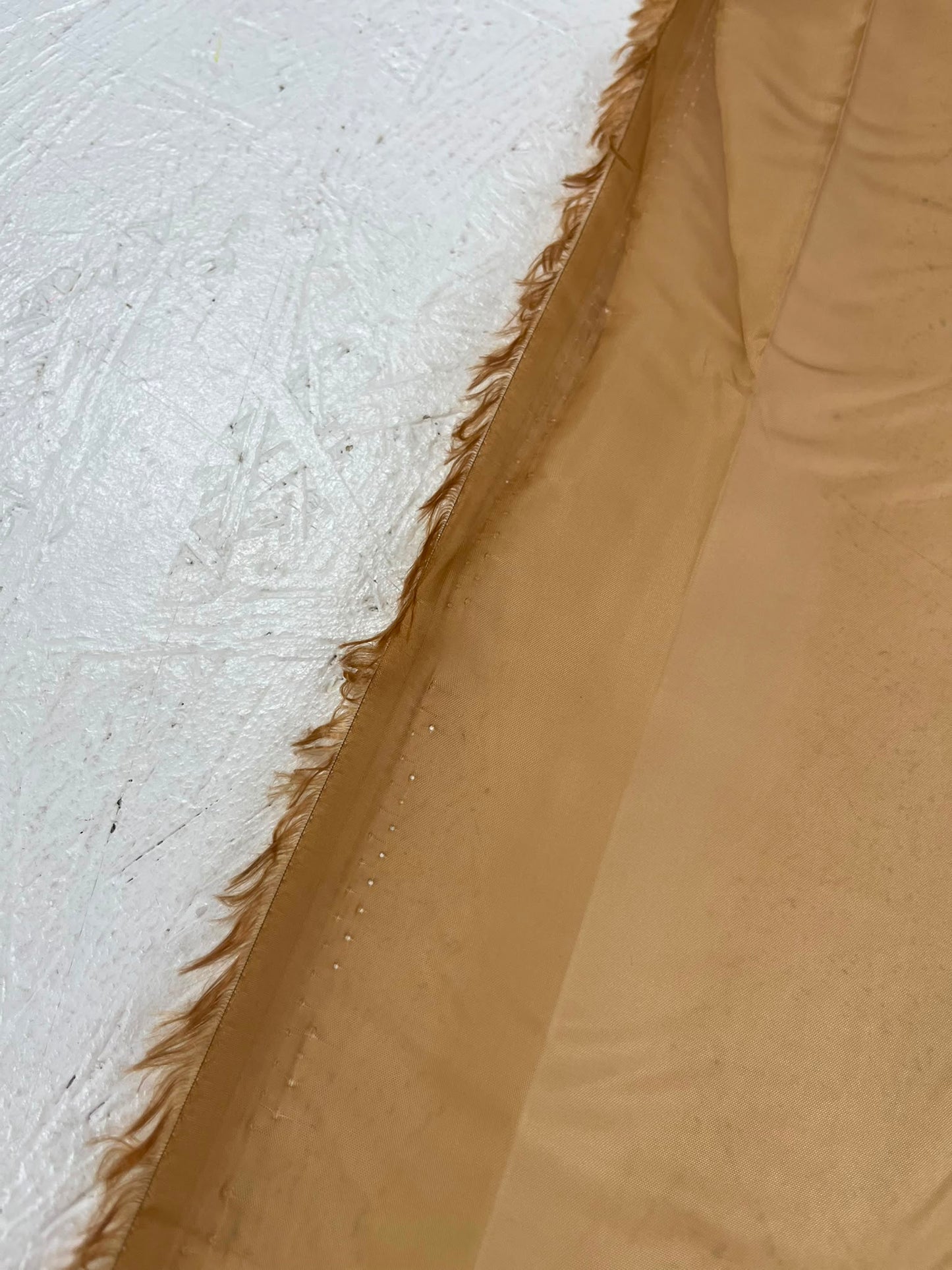Forro camel acetato - orillo
