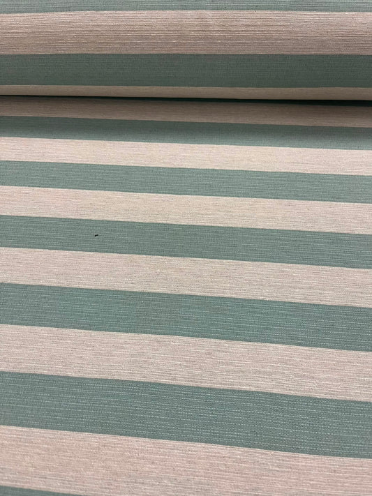 Otomán Rayas Gris Verde