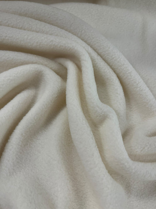 Forro Polar Crudo - detalle doble cara