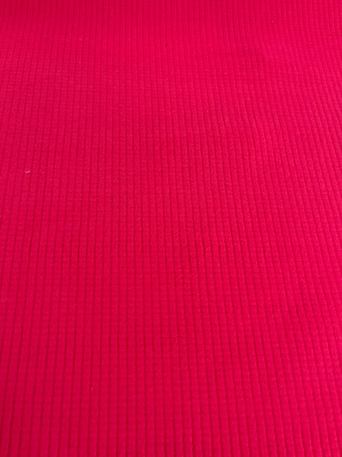 Forro Polar Fucsia - caída y textura del tejido