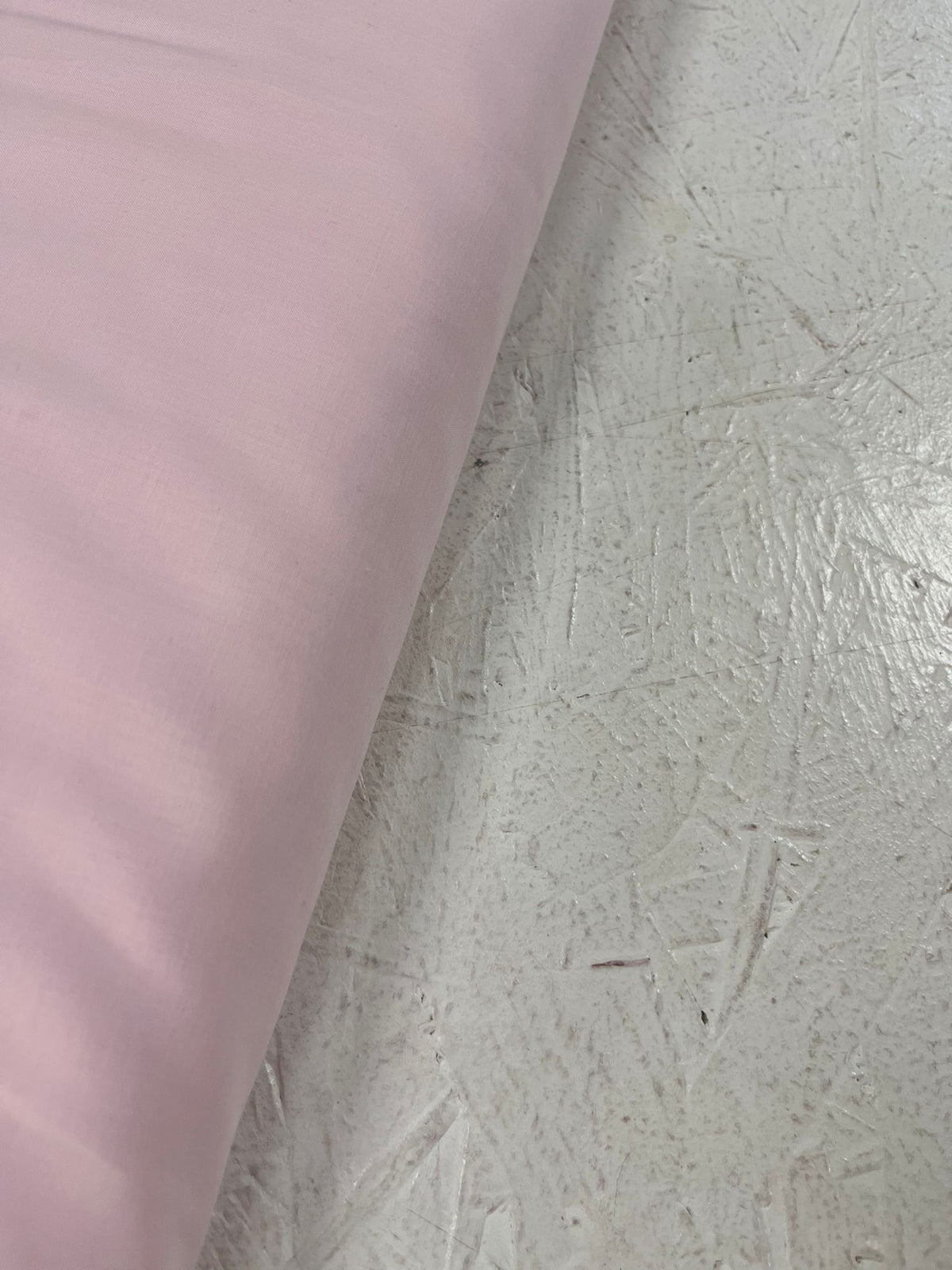 Popelín rosa bebé - detalle orillo