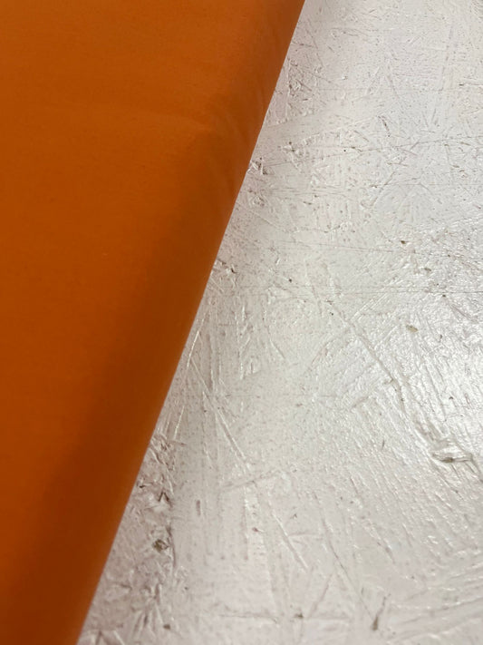 Popelín teja - detalle orillo