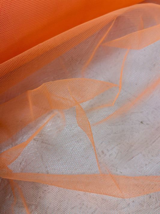 Tul Naranja - detalle doble capa
